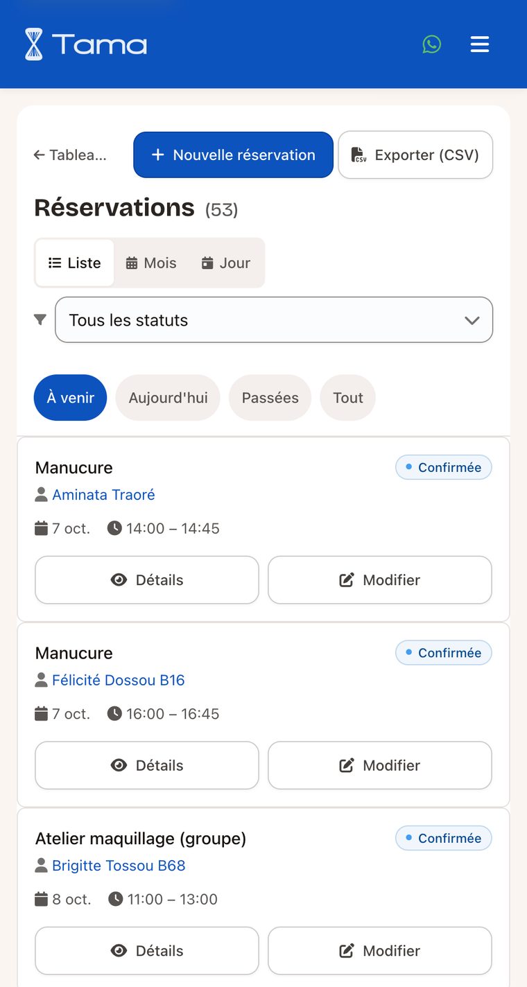 Vos créneaux se remplissent, votre agenda reste clair