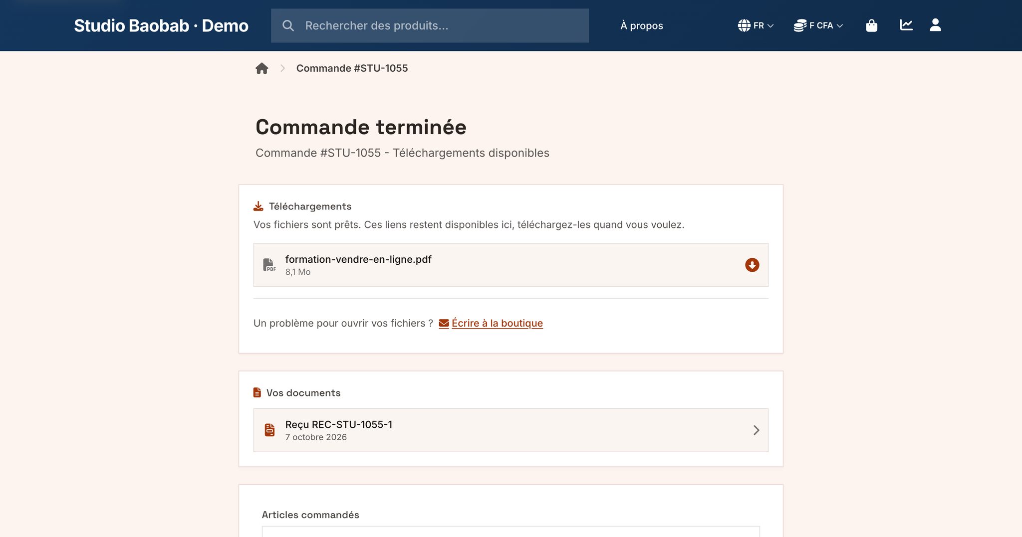 Vendez vos fichiers au monde entier